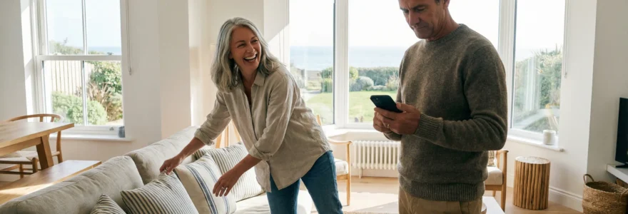 Préparation d'un logement de location saisonnière avant arrivée des voyageurs